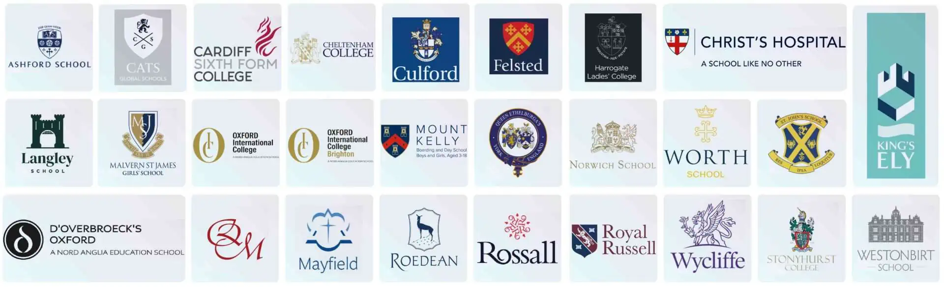 21 Oct school logos