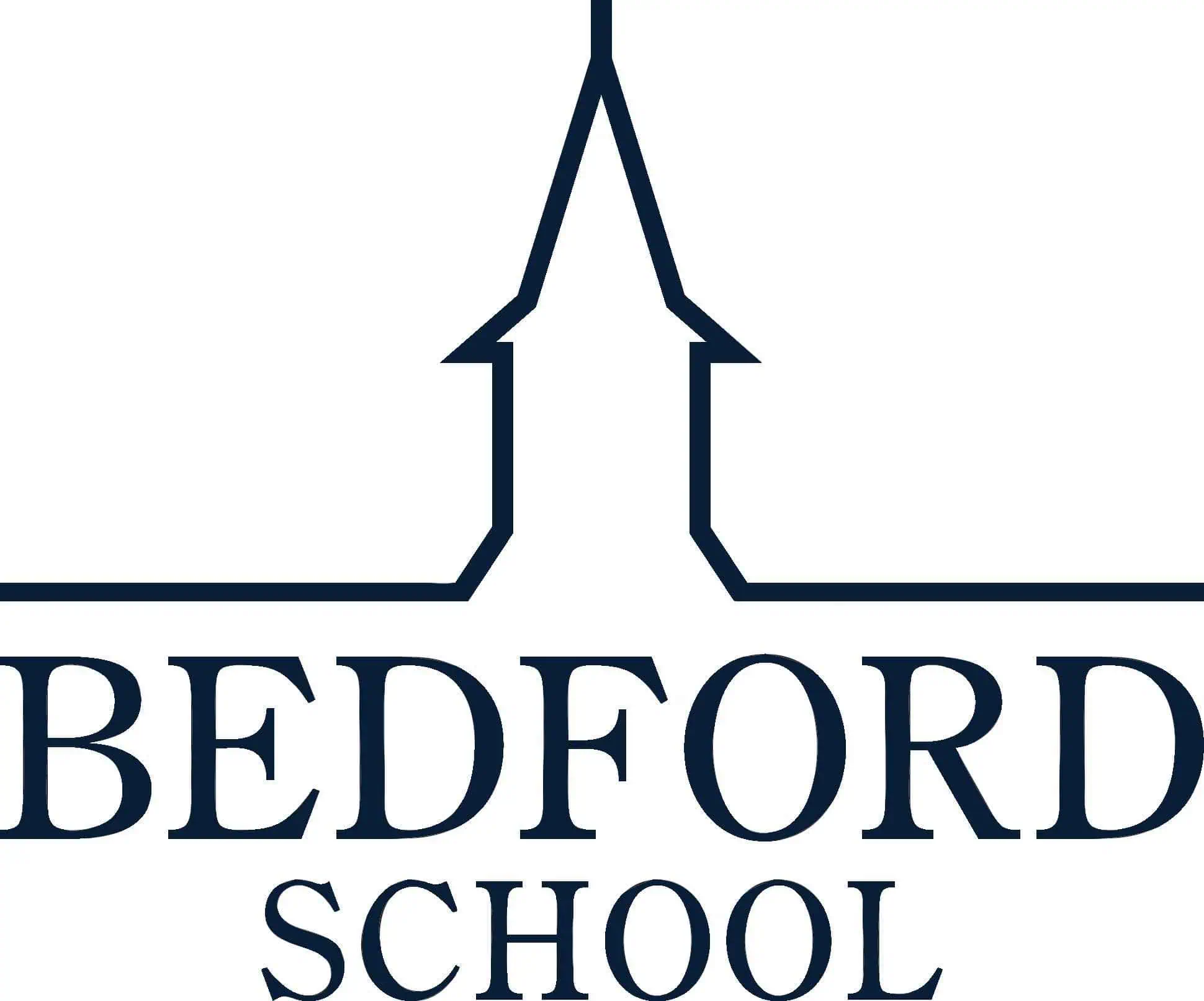 Bedford School logo Blue