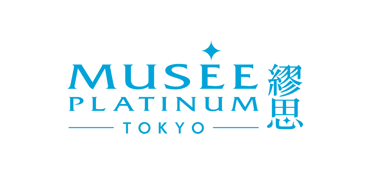 Musee Platinum Tokyo logo Blue